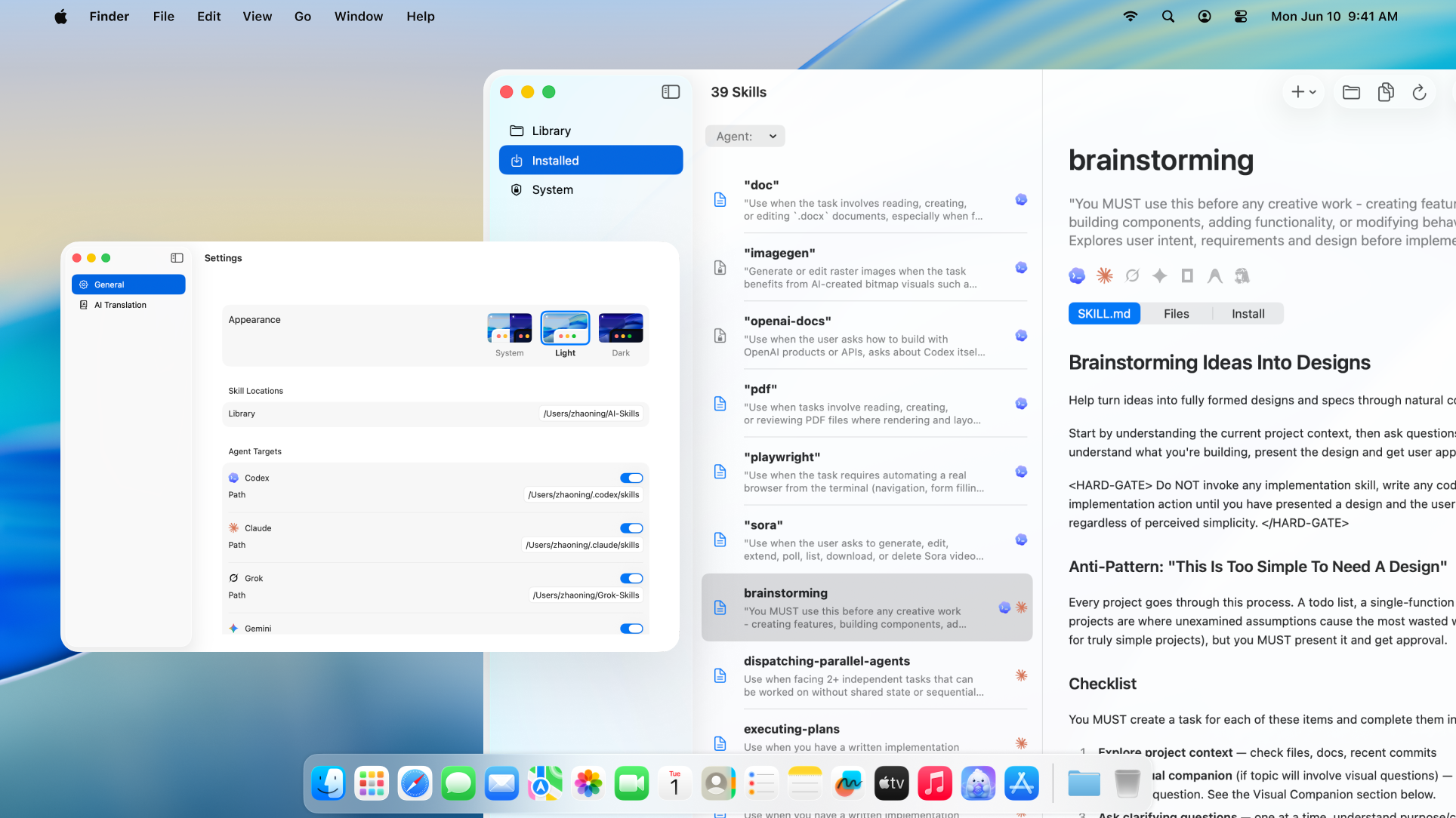 SkillDock